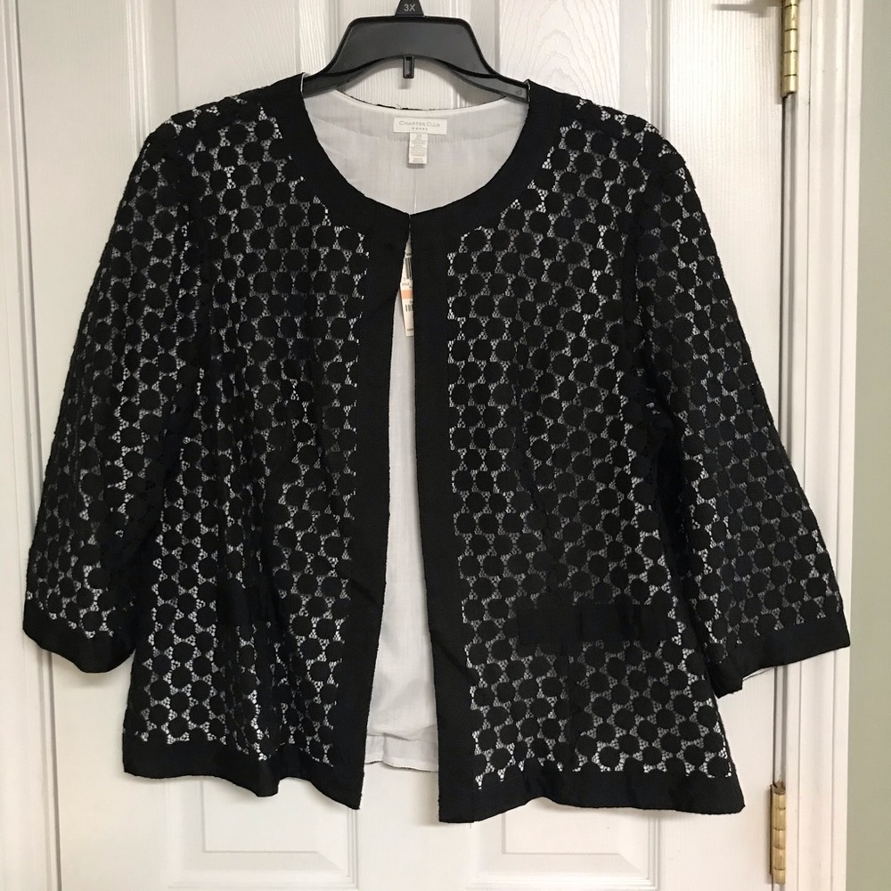 Black  lace jacket